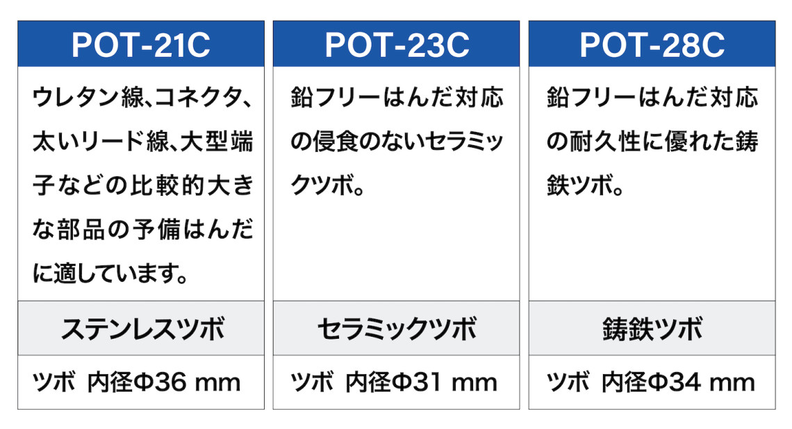 ソルダーポット｜ソルダーポット｜はんだ槽｜製品情報｜太洋電機産業