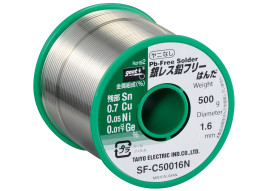 銀レス鉛フリーはんだ 500g Φ1.6mm（ヤニ無し） SF-C50016N