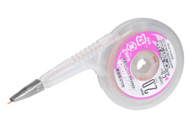 はんだ吸取線（ステンレス口金付）幅2.0mm〈5m巻〉 CP-20Y-5M